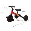 BoPeep 3in1 Kids Tricycle Toddler Balance Bike Ride on Toys Toddler Push Trike