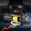 5443kgs Electric Winch Wireless Control 12V with Synthetic Rope