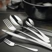 Tableware Cutlery Set Stainless Steel Knife Fork Spoon Kitchen Child Silver 60PC