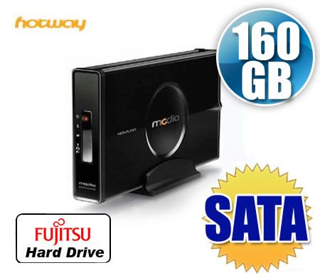 Hotway HM2SU4 160GB(Fujitsu) Hard Drive 2.5'' Enclosure SATA Pocket Media Player