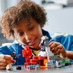 Minecraft The Ruined Portal Building Kit for Kids, Includes Steve and a Wither Skeleton,(404 Pieces)