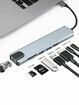 USB 3.0 Type C Hub to Gigabit Ethernet Rj45 LAN 5 in 1 Compatible for Mac Book Pro USB-C