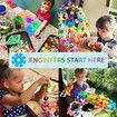 A Creative and Educational Alternative to Building Blocks - A Great Toy for Kids(500 pieces)