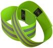 Reflective Ankle Bands Works as Wristbands, Armband, Leg Straps - (2 Bands/1 Pair)