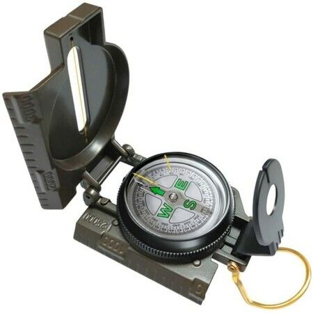 Multifunctional Military Compass, Waterproof and Shakeproof Compass for Outdoor Camping Hiking