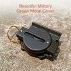 Multifunctional Military Compass, Waterproof and Shakeproof Compass for Outdoor Camping Hiking