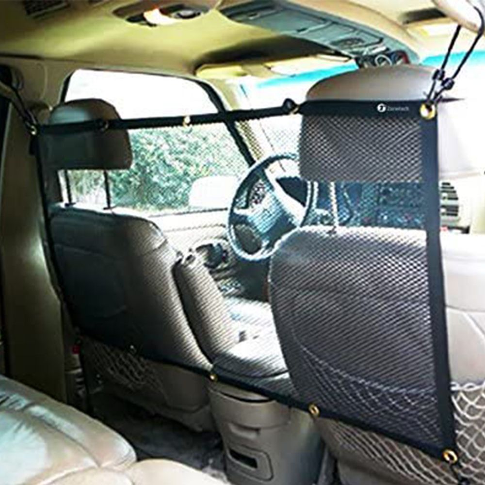 Pet Car Net Barrier ,  Universal Mesh Vehicle Pet