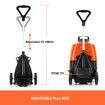 Garden Weed Sprayer Trolley Backpack Electric Battery Powered Lawn Pump Spraying Portable Lithium 16L