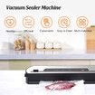 Maxkon 80Kpa Vacuum Sealer Food Packing Machine Packer Air Tight System Sliding Cutter with Storage Bags