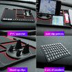 Car Dashboard Anti-Slip Mat Auto Phone Cushion For Mobile Phone Bracket Navigation Storage PVC Cushion Car Interior Accessories