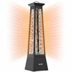 Maxkon Electric Heater Space Infrared Tower Outdoor Indoor Patio Room Portable Energy Efficient Instant Warmer Carbon Fibre 2000W