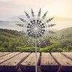 Unique And Magical Metal Windmill Outdoor Wind Spinners Wind Catchers Yard Patio Lwn Garden Decoration Jardineria Decoracion