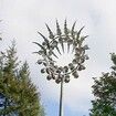 Unique And Magical Metal Windmill Outdoor Wind Spinners Wind Catchers Yard Patio Lwn Garden Decoration Jardineria Decoracion
