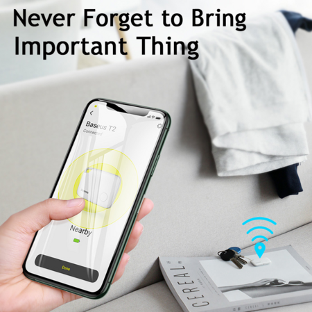 Ruior Key Finder Smart Tracker,Anti-Lost Theft Device Alarm Mini Bluetooth Wallet Key GPS Tracker for Kids Pet GPS Trackers 