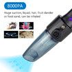 Wireless Air Duster for Computer Compressed Air Fan & Vacuum Cleaner Rechargeable Portable Car Home PC Keyboard Cleaner