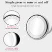 360 Degree Rotation 10X Magnifying Makeup Mirror My Flexible Mirror Folding Vanity Mirror with LED Light Makeup Tools