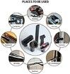 Vacuum Attachments Accessories Cleaning Kit Brush Nozzle Crevice Tool for 1 1/4 inch & 1 3/8 inch Standard Hose 6pcs