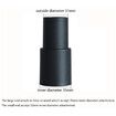 Vacuum Attachments Accessories Cleaning Kit Brush Nozzle Crevice Tool for 1 1/4 inch & 1 3/8 inch Standard Hose 6pcs