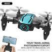 2022 Newest Drone 4K 1080P Camera WiFi Fpv Professional Air Pressure Altitude Hold Black Foldable RC Quadcopter Drone Toys for Children