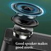 Bluetooth 5.0 Speaker Alarm Clock Night Light Multiple Play Modes LED Display 360 Surround Stereo Sound