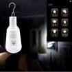 Emergency LED Light Bulb Sunsbell 7W E27 USB Charging Multi-Functional Waterproof Rechargeable Hanging Lamp Tent Bulb Light Protable Lighting, for Home Camping Power Outage Emergency