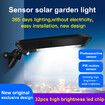 1Piece IP65 Waterproof Wall Mounted Mini Pocket Street Light PIR Motion Sensor LED Solar Security Wall Light for Outdoor Garden