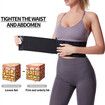 4M Waist Trainer Wrap for Women, Black