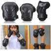 6pcs/set Kids Children Outdoor Sports Protective Gear Knee Elbow Pads Riding Wrist Guards Roller Skating Safety Protection size S