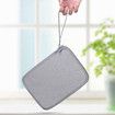 Digital Storage Bag USB Data Cable Organizer Earphone Pen Travel Kit Electronic Accessories - Gray