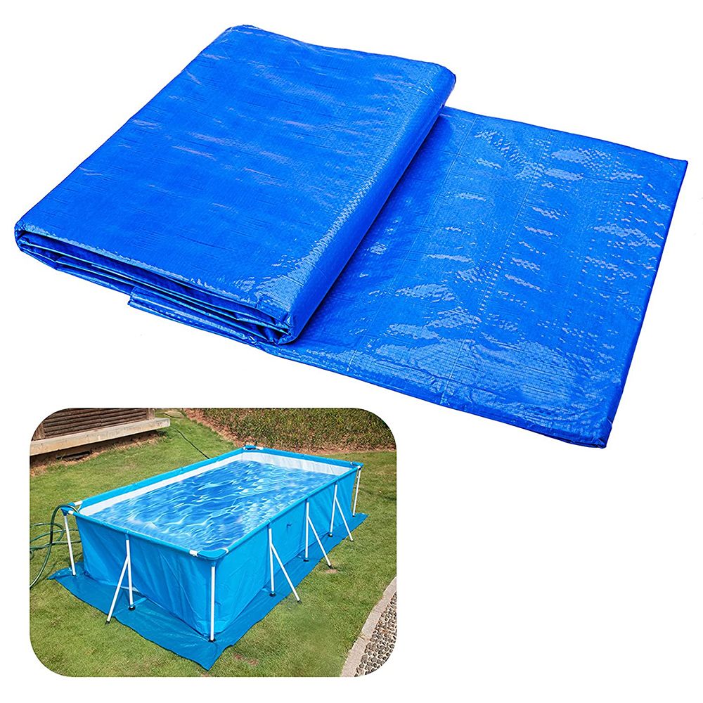 Swimming Pool Ground Cloths Waterproof Covers,Dust Proof Paint Tarp  (500 x 300 cm)