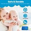 Round Swimming Pool Solar Cover,Durable Dustproof Rainproof Pool Cover for Inflatable Family Pool Paddling Pools (183cm)