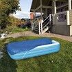 Pool Cover Swimming Paddling Pool Solar Cover for Bestway 58319 (262 x 175cm)