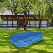 Pool Cover Swimming Paddling Pool Solar Cover for Bestway 58319 (262 x 175cm)