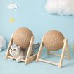 Cat Scratching Ball Toy Kitten Sisal Rope Ball Board Grinding Paws Toys Cats Scratcher Wear-resistant Pet Furniture supplies