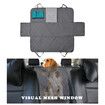 Dog Seat Cover Backseat Protector Protective Mat Backing Hammock Pad Gray 143*152cm