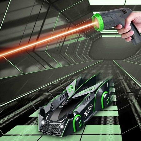 Rc Car Infrared Induction Anti Gravity Follow by Led Laser Rc Wall Climbing Remote Control Race Car Toy
