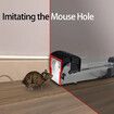 Smart Self-locking Mousetrap Safe Firm Transparent Household Mouse Catcher Plastic Reusable Humane Indoor Outdoor Rat Trap