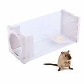 Humane Rat Cage,Humane Rat Trap Cage Live Animal Pest Rodent Mice Mouse Control Bait Catch, Bait Catch