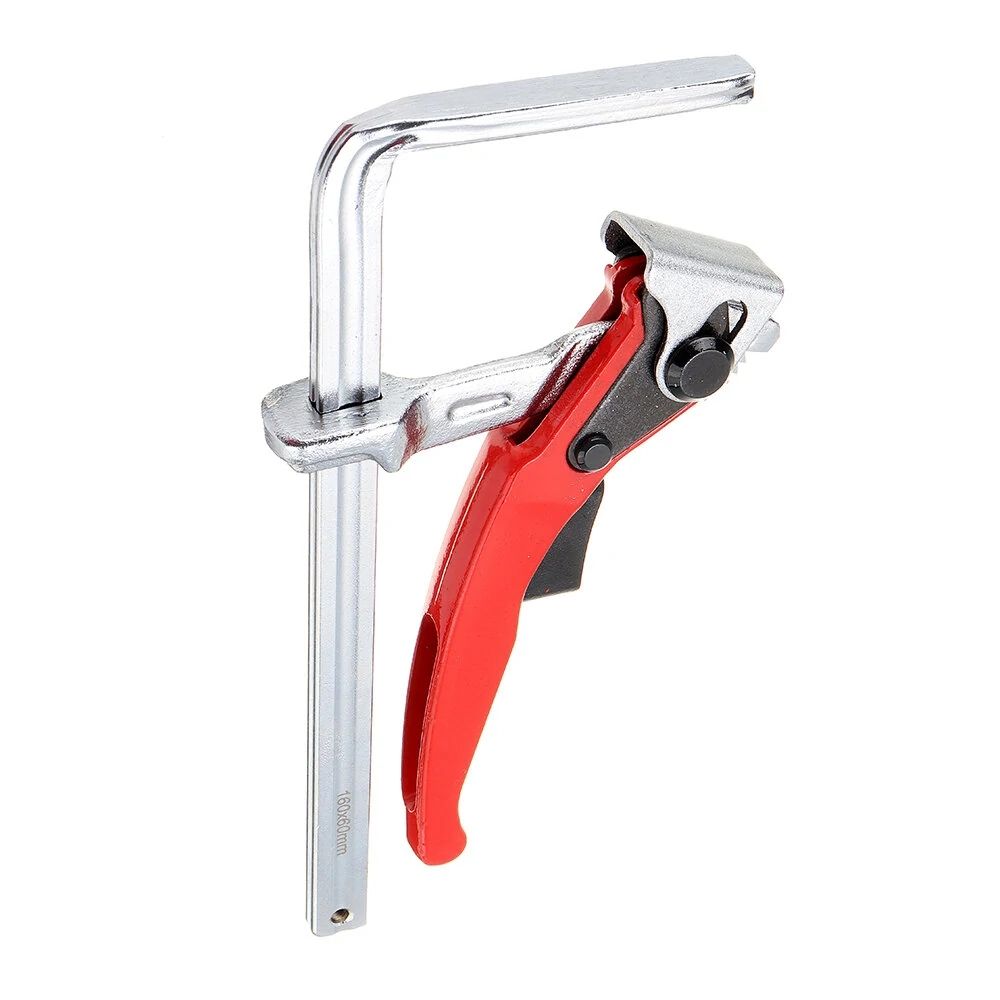 Drillpro Quick Guide Rail Clamp Carpenter F Clamp Quick Clamping for MFT and Guide Rail System Woodworking DIY Hand Tool