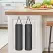 2Pack Folding Hanging Storage Bag Recycling Grocery Pocket Containers for Home and Kitchen