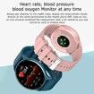 Smart Watch Smart Watch Fitness Tracker Pedometer with Blood Pressure and Blood Oxygen Heart Rate Monitor Ladies Smart Watch for iOS Android Smart Watch