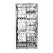 5 Level Cat Rabbit Ferret Cage Hutch House Metal Guinea Pigs Crate Kennel with Wheels 169CM