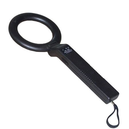 Metal Detector Wand Security Scanner, Hand Held Metal Detector with Sound Vibration Alarms, High Sensitivity Security Scanner, Detects Metal
