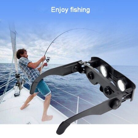 Outdoor HD Night Vision Fishing Glasses Eyewear Portable Fishing Telescope Glasses Googles High Power