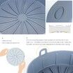 Air Fryer Reusable Liner 19CM (7.5-inch), FGSAEOR Airfryer Oven Insert Silicone Bowl, Replacement of Parchment Paper Liners