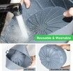 Air Fryer Reusable Liner 19CM (7.5-inch), FGSAEOR Airfryer Oven Insert Silicone Bowl, Replacement of Parchment Paper Liners