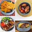 Air Fryer Reusable Liner 19CM (7.5-inch), FGSAEOR Airfryer Oven Insert Silicone Bowl, Replacement of Parchment Paper Liners