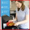 21CM Square Original Reusable Air Fryer Liners Plus Magnetic Cheat Sheet (3Pack)