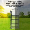 Mini Garden Greenhouse Shed PVC Cover Only Apex