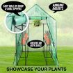 Garden Greenhouse Shed PE Cover Only 190cm Apex